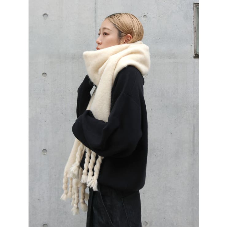 起毛大判ニットマフラー | Ungrid | 詳細画像13 
