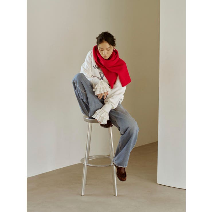 起毛大判ニットマフラー | Ungrid | 詳細画像3 