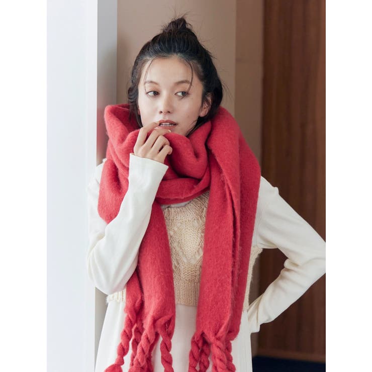 起毛大判ニットマフラー | Ungrid | 詳細画像5 