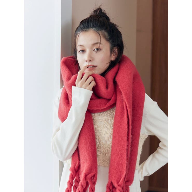 起毛大判ニットマフラー | Ungrid | 詳細画像6 