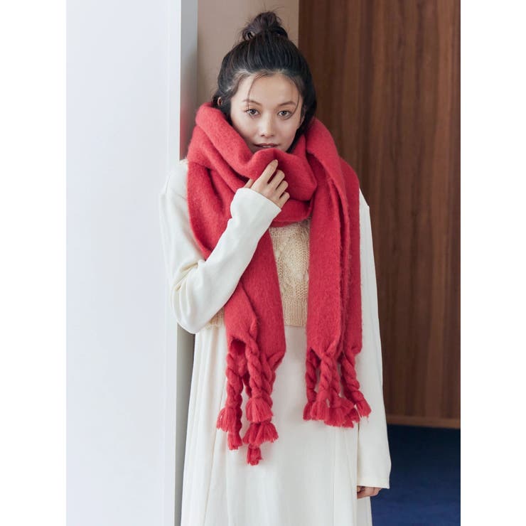 起毛大判ニットマフラー | Ungrid | 詳細画像7 