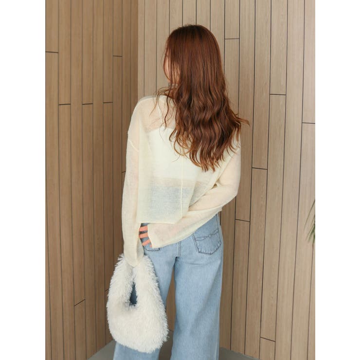 フェイクファーラウンドハンドバッグ | Ungrid | 詳細画像12 