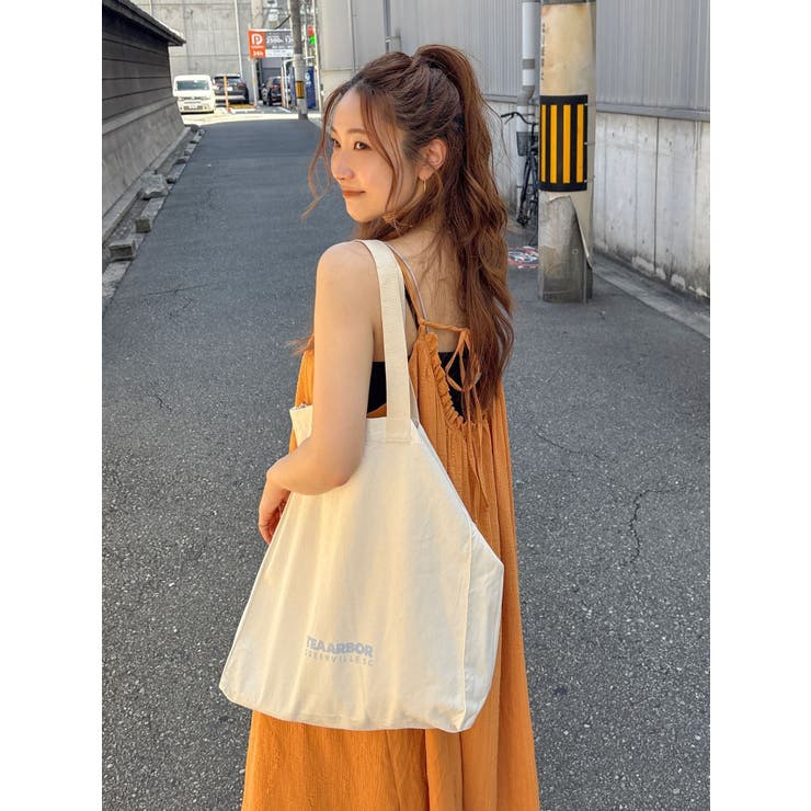 【WEB限定】ロゴトートバッグ | Ungrid | 詳細画像1 