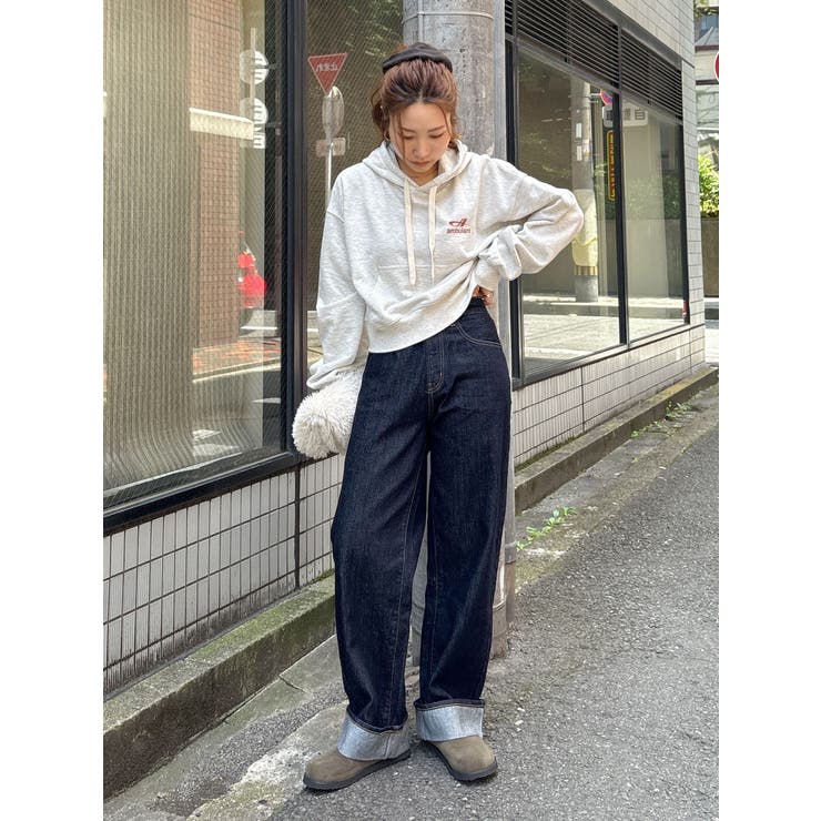 【WEB限定】ロールアップカーブデニム | Ungrid | 詳細画像20 