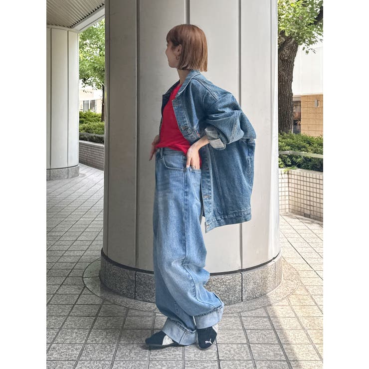 【WEB限定】ロールアップカーブデニム | Ungrid | 詳細画像33 