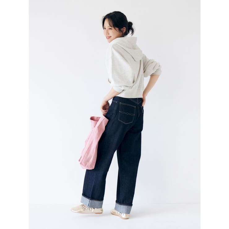 【WEB限定】ロールアップカーブデニム | Ungrid | 詳細画像8 