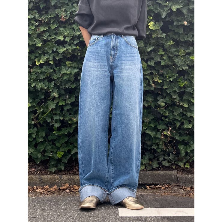 【WEB限定】ロールアップカーブデニム | Ungrid | 詳細画像9 