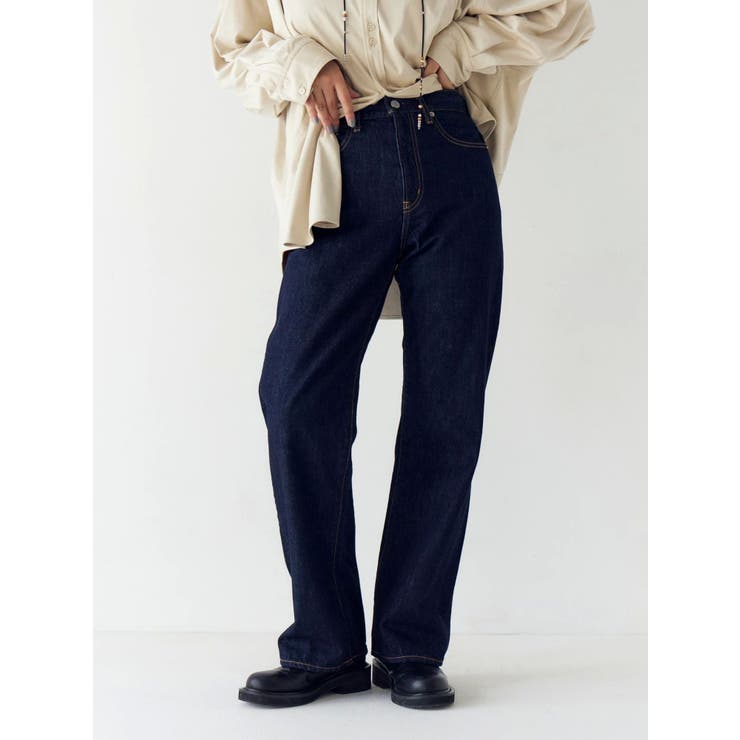 スリムストレートデニム | Ungrid | 詳細画像2 