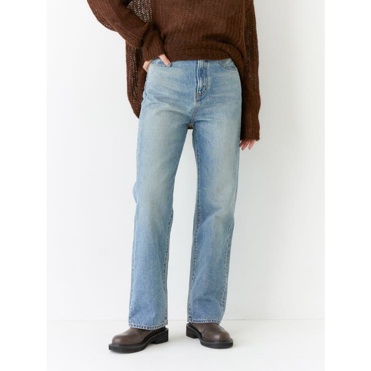 ブルー | スリムストレートデニム | Ungrid