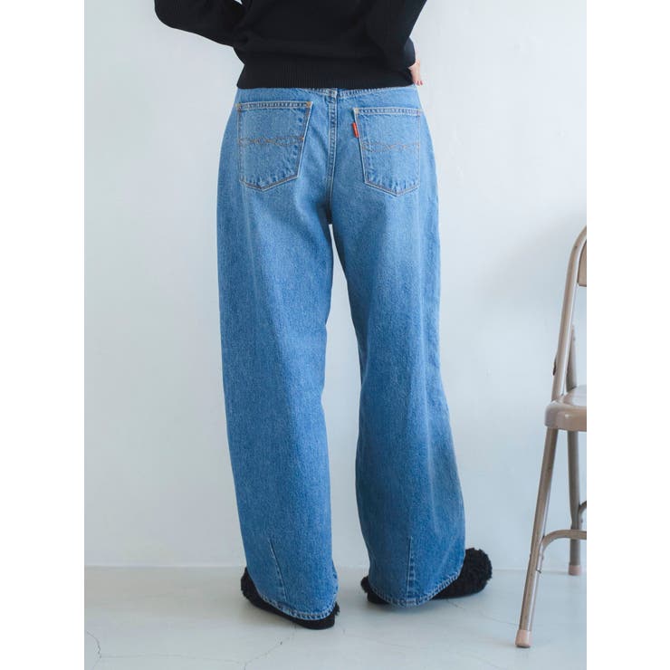 タックデザインカーブデニム | Ungrid | 詳細画像18 