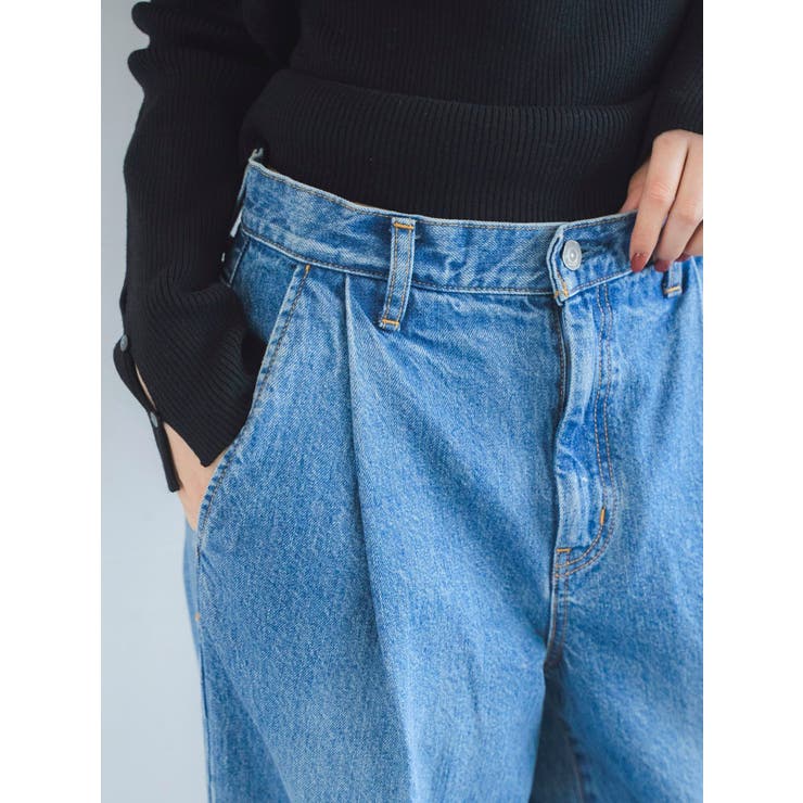 タックデザインカーブデニム | Ungrid | 詳細画像20 