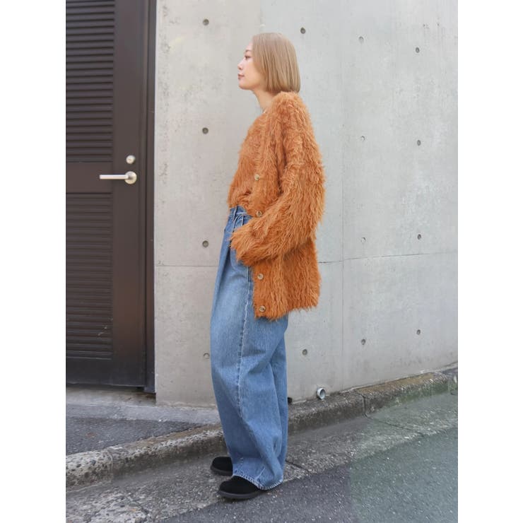 タックデザインカーブデニム | Ungrid | 詳細画像25 