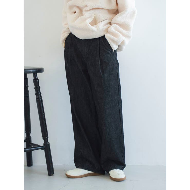 タックデザインカーブデニム | Ungrid | 詳細画像26 