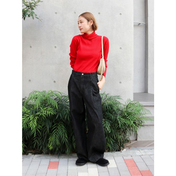 タックデザインカーブデニム | Ungrid | 詳細画像38 