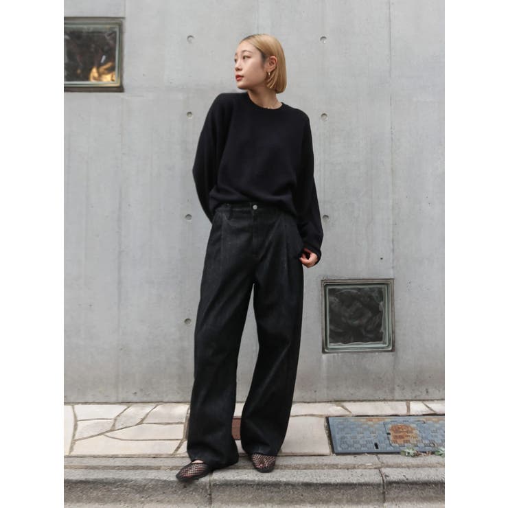 タックデザインカーブデニム | Ungrid | 詳細画像47 