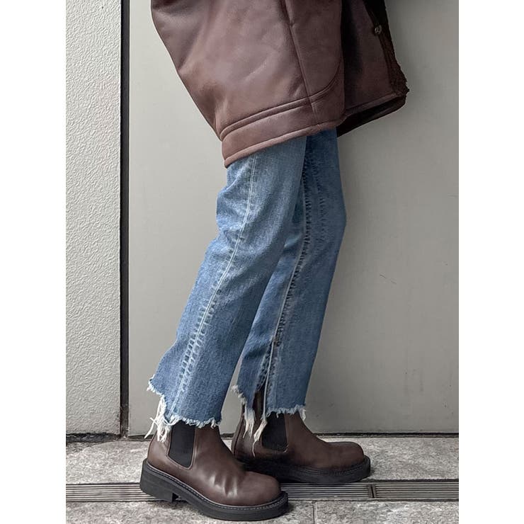 ヘムデザインストレッチデニム | Ungrid | 詳細画像15 