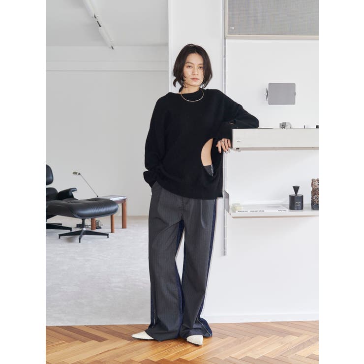 【Htage】ドッキングデニムパンツ | Ungrid | 詳細画像12 