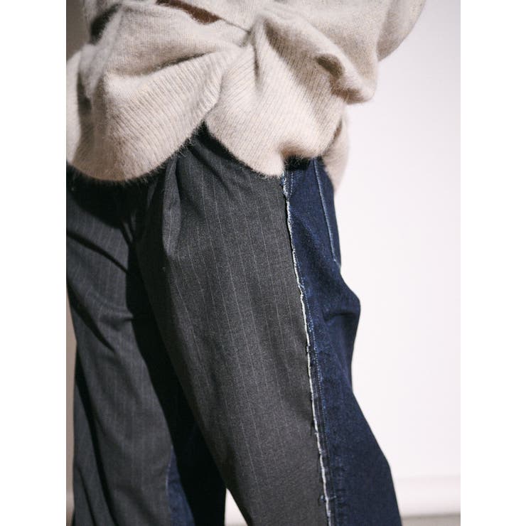 【Htage】ドッキングデニムパンツ | Ungrid | 詳細画像16 