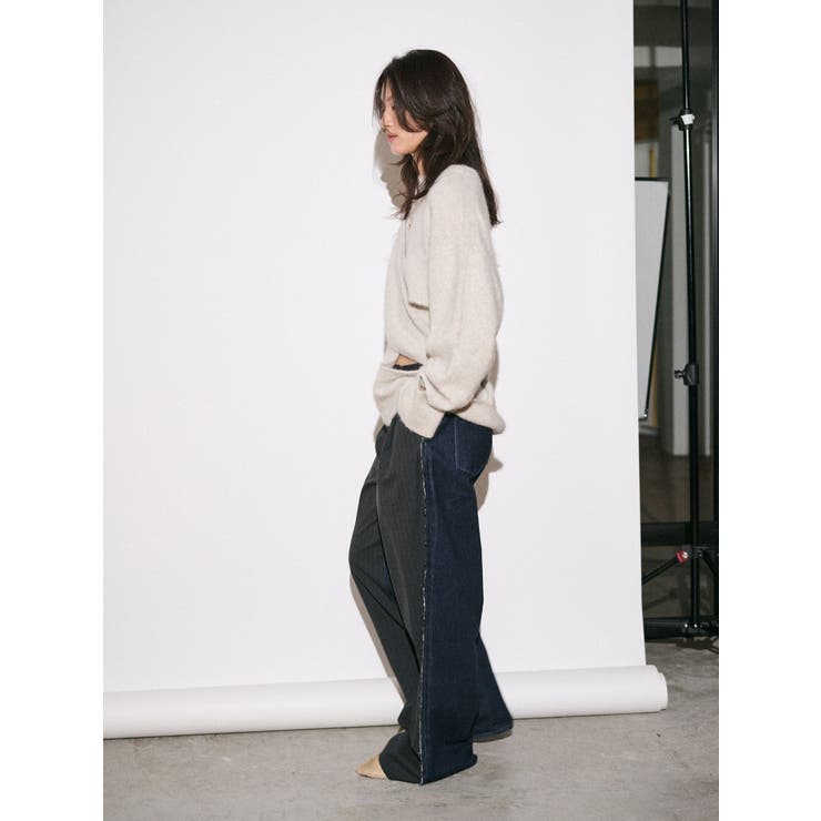 【Htage】ドッキングデニムパンツ | Ungrid | 詳細画像19 