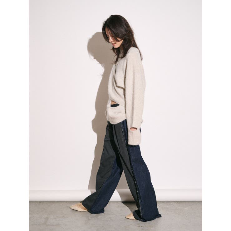 【Htage】ドッキングデニムパンツ | Ungrid | 詳細画像21 