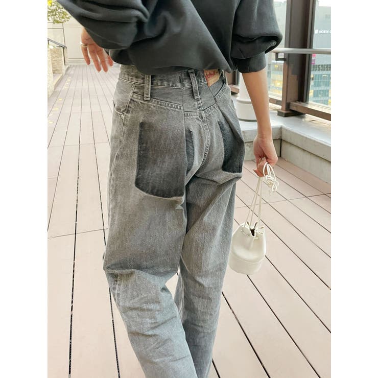 リメイクデザインルーズデニム | Ungrid | 詳細画像1 