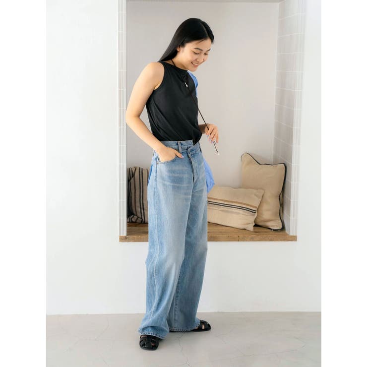 リメイクデザインルーズデニム | Ungrid | 詳細画像15 