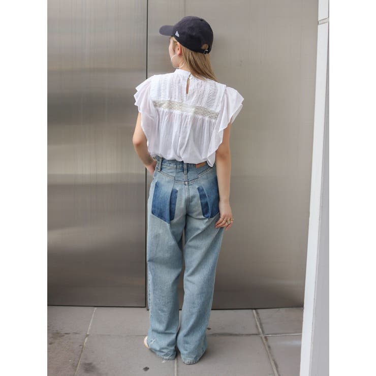 リメイクデザインルーズデニム | Ungrid | 詳細画像17 