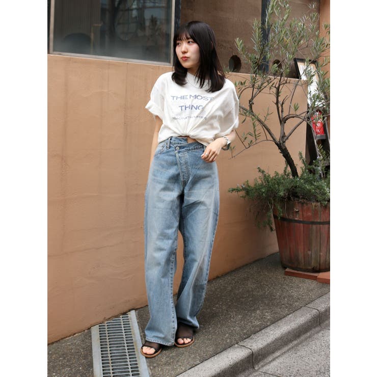 リメイクデザインルーズデニム | Ungrid | 詳細画像37 