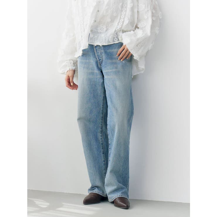 リメイクデザインルーズデニム | Ungrid | 詳細画像4 