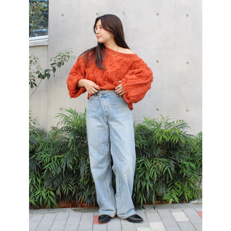 リメイクデザインルーズデニム | Ungrid | 詳細画像42 