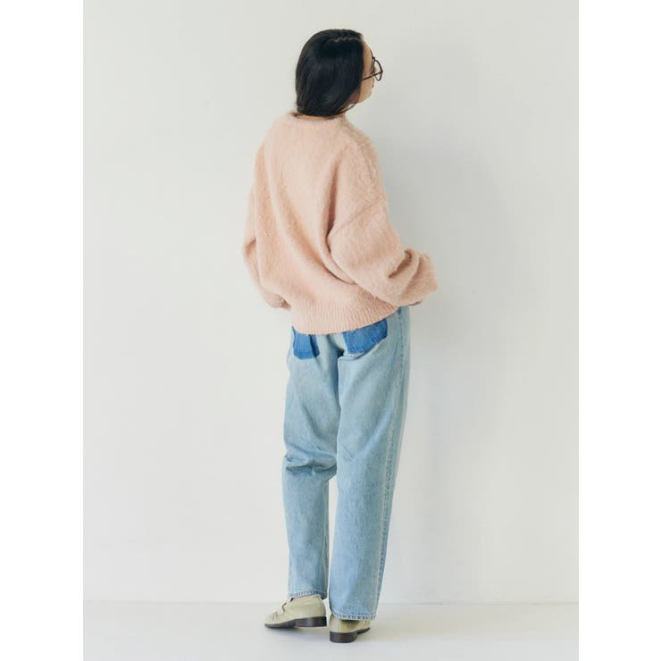 リメイクデザインルーズデニム | Ungrid | 詳細画像6 