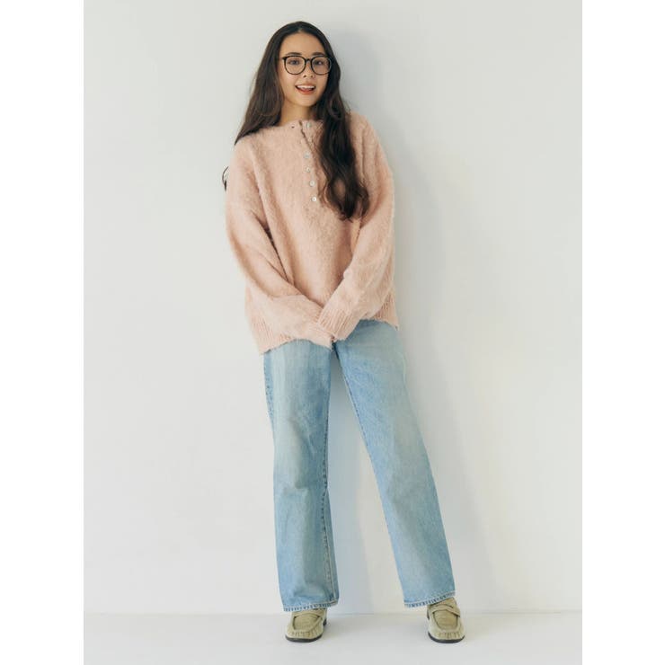 リメイクデザインルーズデニム | Ungrid | 詳細画像8 