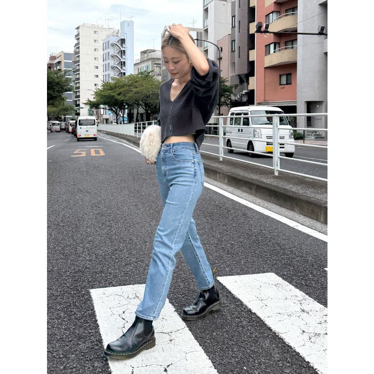 ストレッチテーパードデニム | Ungrid | 詳細画像4 