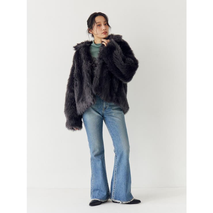 ハイウエストフレアデニム | Ungrid | 詳細画像12 