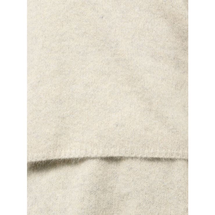 【Htage】フォックス混ビスチェレイヤードニット | Ungrid | 詳細画像17 