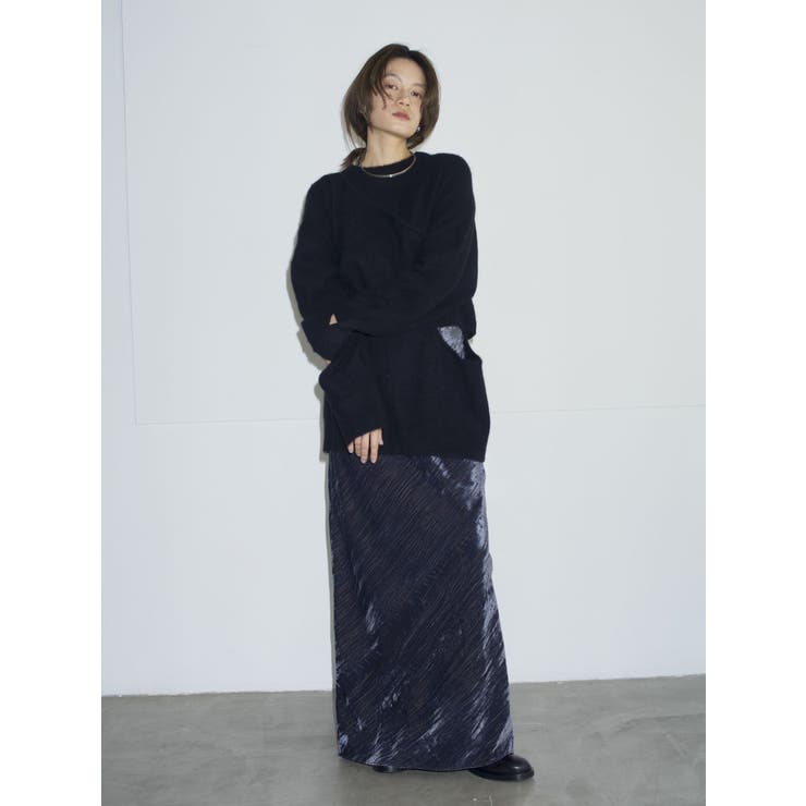 【Htage】フォックス混ビスチェレイヤードニット | Ungrid | 詳細画像6 