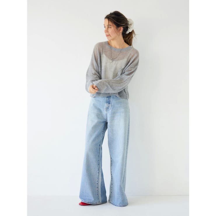 モヘヤ混シアーニット | Ungrid | 詳細画像12 