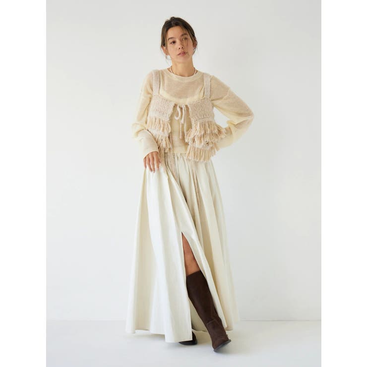 モヘヤ混シアーニット | Ungrid | 詳細画像15 