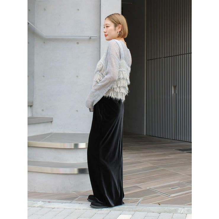 モヘヤ混シアーニット | Ungrid | 詳細画像20 