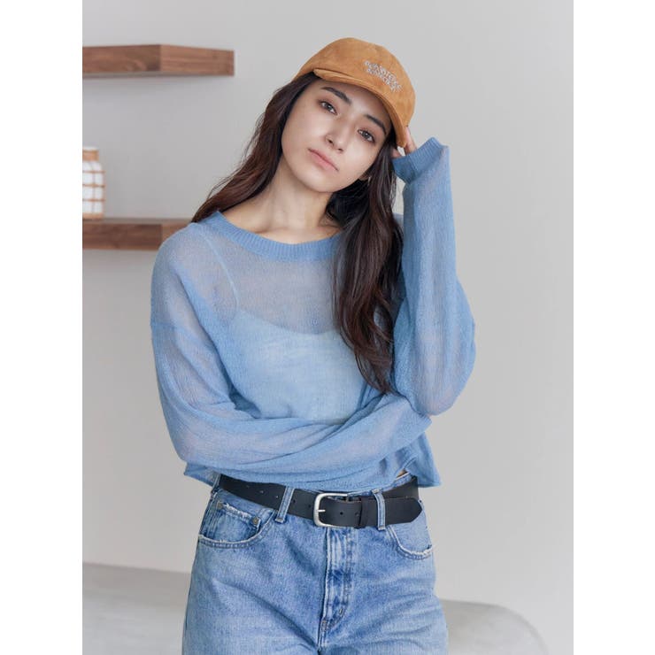 モヘヤ混シアーニット | Ungrid | 詳細画像22 