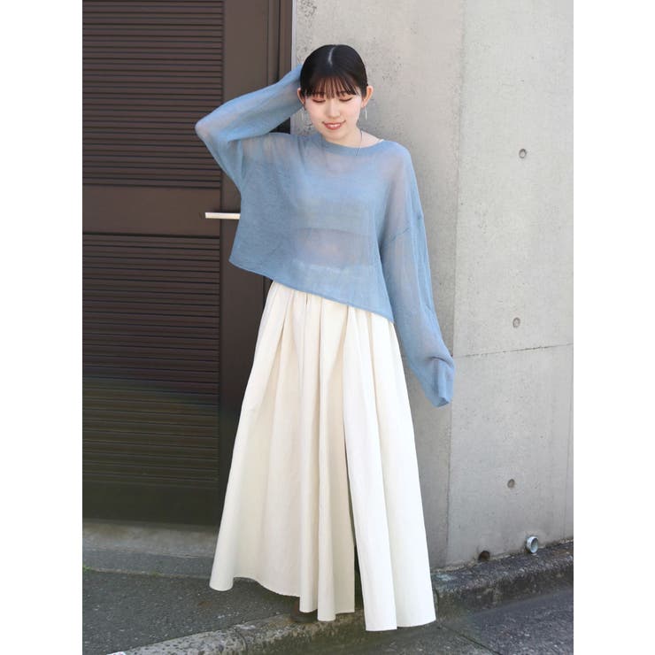 モヘヤ混シアーニット | Ungrid | 詳細画像35 