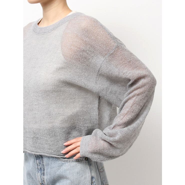 モヘヤ混シアーニット | Ungrid | 詳細画像45 