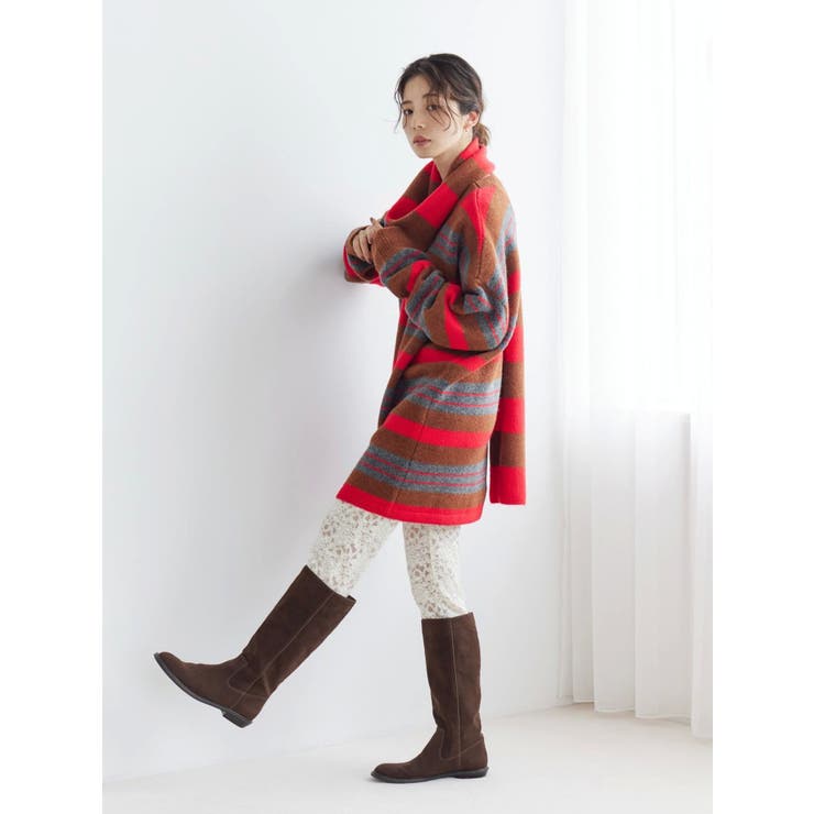 マルチボーダールーズニット | Ungrid | 詳細画像11 