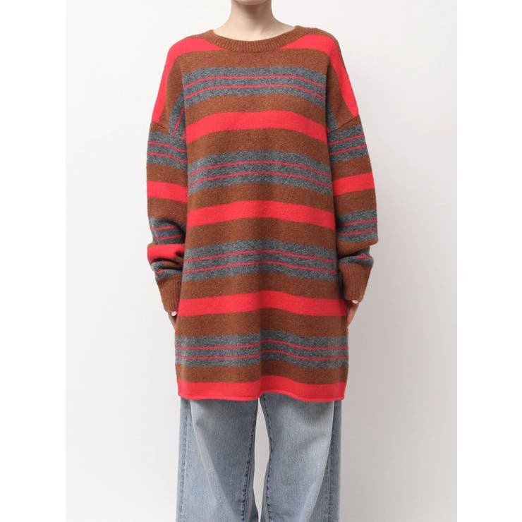 マルチボーダールーズニット | Ungrid | 詳細画像16 