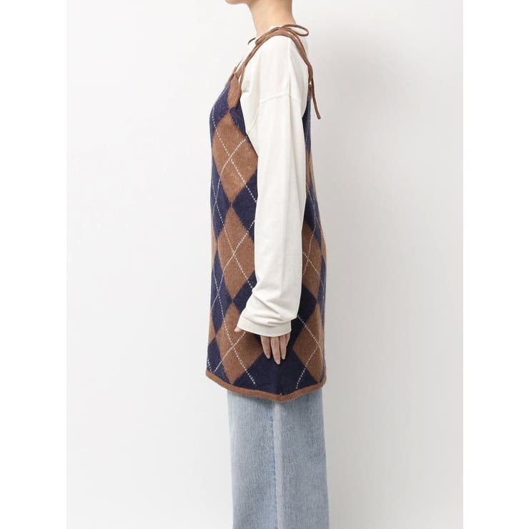 アーガイルニットキャミソール | Ungrid | 詳細画像27 