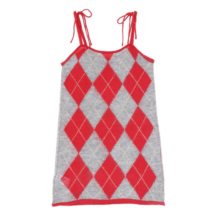 アーガイルニットキャミソール | Ungrid | 詳細画像38 