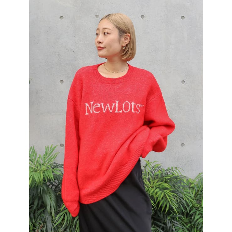 WEB限定】ロゴルーズニット[品番：MKSW0065936]｜Ungrid（アングリット