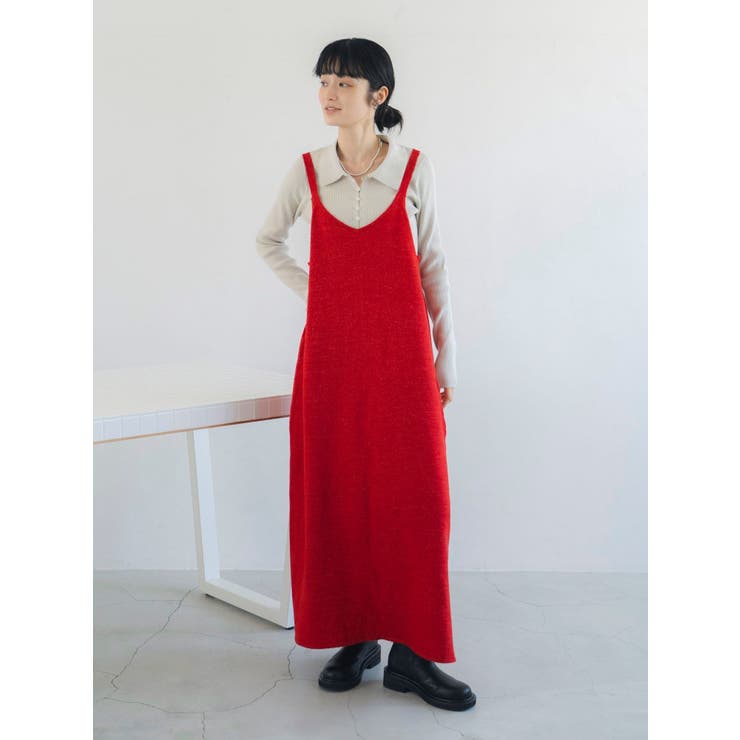 ボタンデザインニットカーディガン | Ungrid | 詳細画像18 