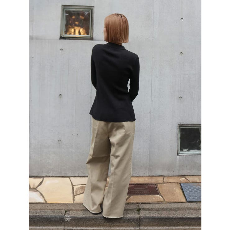 ボタンデザインニットカーディガン | Ungrid | 詳細画像23 