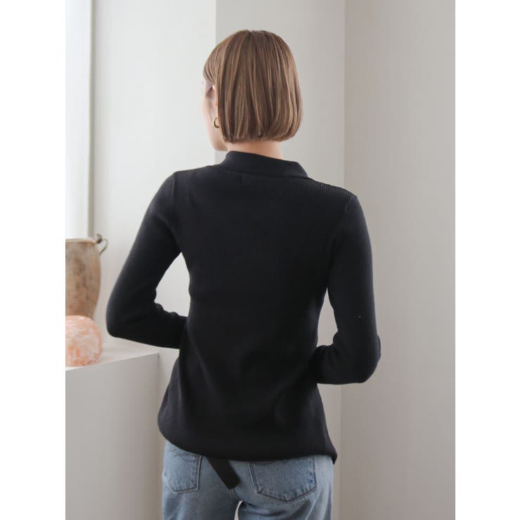 ボタンデザインニットカーディガン | Ungrid | 詳細画像26 